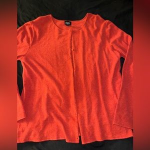 Button up yarn cardigan